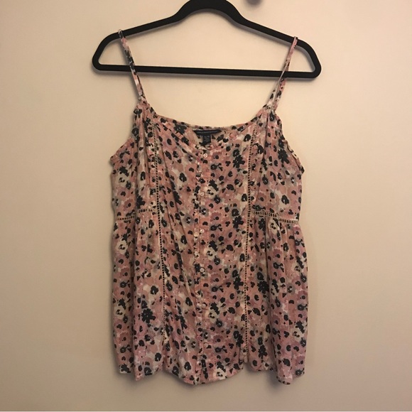 American Eagle floral Tank Top - Picture 1 of 5